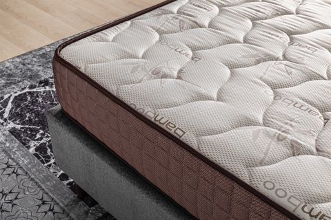 BAMBOO CLASSİC YAYLI ÇİFT KİŞİLİK YATAK, 150X200