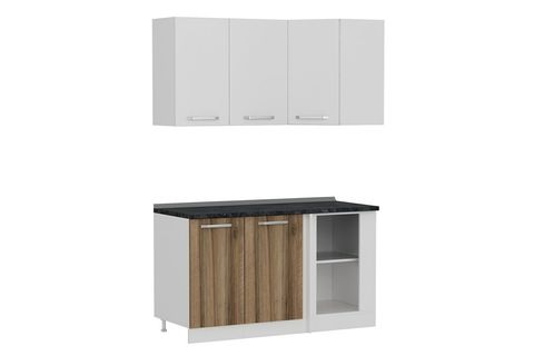 MİNAR 145CM KÖŞE MUTFAK DOLABI BEYAZ DORE K145D1