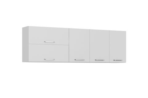 MİNAR 235 CM MUTFAK DOLABI BEYAZ 235-B2-ÜST MODÜL