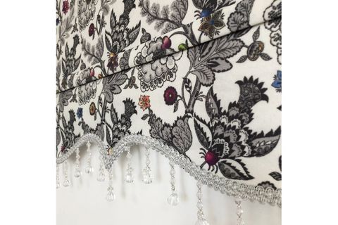 NAZA STOR PERDE EBRULİ BONCUKLU STOR PERDE 200 CM 190X200