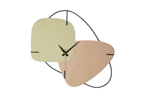 BRAZİL METAL HAND MADE DUVAR SAATİ, 58X55 CM