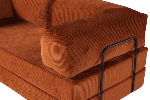 LİNA ÇOK AMAÇLI YATAKLI AKTİVİTE KOLTUĞU, KİREMİT, 80X160