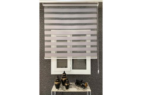 ZEBRA STOR PERDE, DÜZ, GRİ, DSG510, 170X200