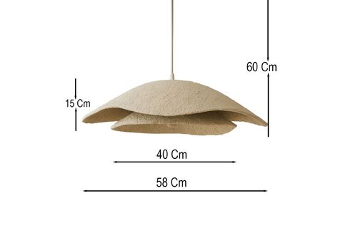 DUBLESTRA HANDMADE KARBON BETON AVİZE