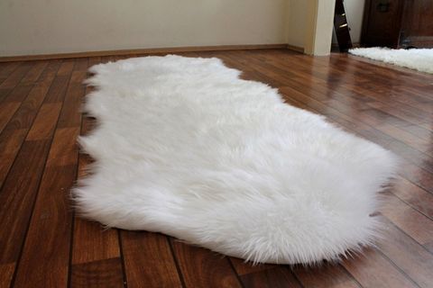 TAPPETO KUZU POSTU, BEYAZ, 70X200