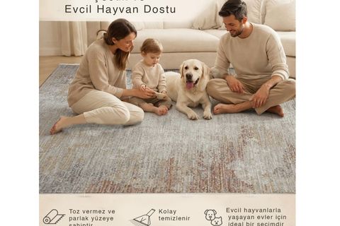 PERUS ANTİBAKTERİYEL DOKUMA HALI, TERRA 10206 160X230 CM