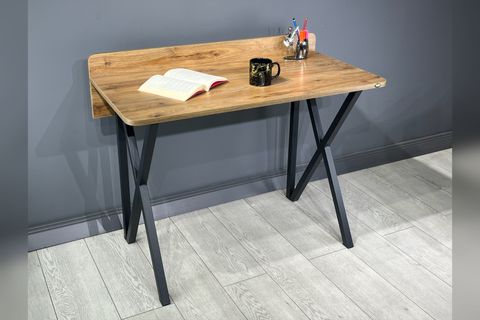 HEY RÜYA ÇALIŞMA MASASI CEVİZ,SİYAH