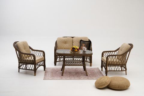 LORES İKİLİ BAHÇE TAKIMI, RATTAN