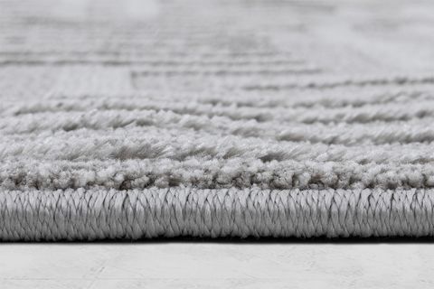 KANYON BUKLELİ MAKİNA HALISI, GRİ, 100X200, 4906E