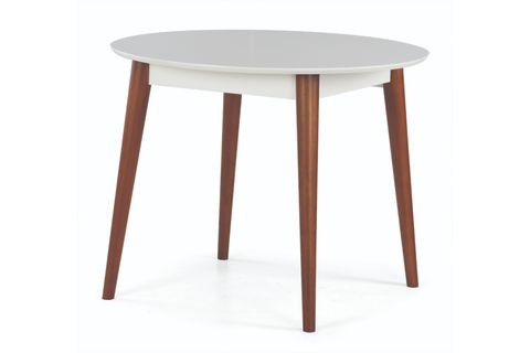 SİENA SABİT MASA VE TONET SANDALYE, CEVİZ, 90X90