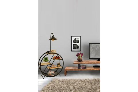 PLÜTON YANIK LAMBADER METAL BAŞLIKLI
