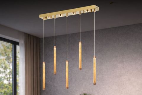 KARDELEN SIRALI LED AVİZE, BEŞLİ