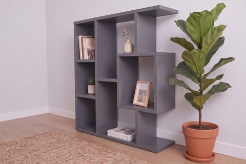 ENDA HOME YEGANE ÇİFT KULLANIMLI DUVAR RAFI ANTRASİT