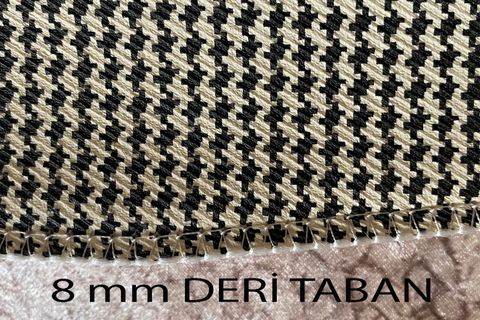 ROVİGO HOME DERİ TABAN YUVARLAK SALON HALISI RVG3288-SD753, 140X140 CM