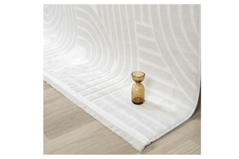ASPENDOS AKRİLİK DOKUMA MAKİNE HALISI, 120X450, KREM, 5110