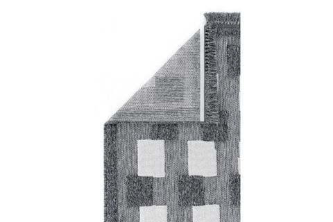 GLORİA 7513 KABARTMALI SALON HALISI, GRİ, 100X300