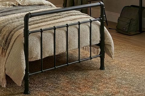 ODİN METAL KARYOLA, SİYAH, 90X190