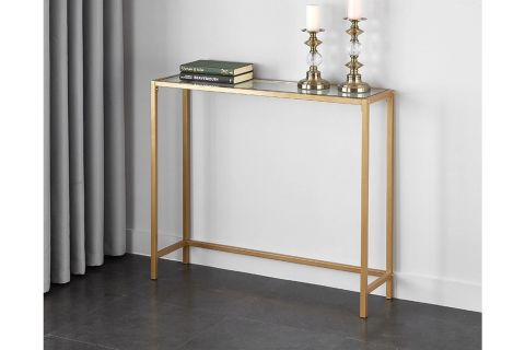ALE GOLD METAL CAM TASARIM DRESUAR KONSOL