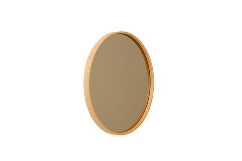 CİRCLE DUVAR AYNASI, MEŞE, 100 CM