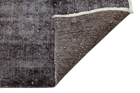 DOĞAL EL DOKUMA ANTRASIT RENGI VINTAGE HALI 171X243