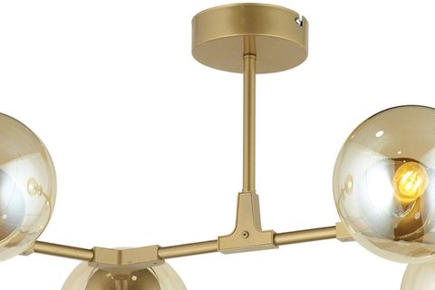 LAMPALUCE DRİTTO MODERN AVİZE ALTILI SARI