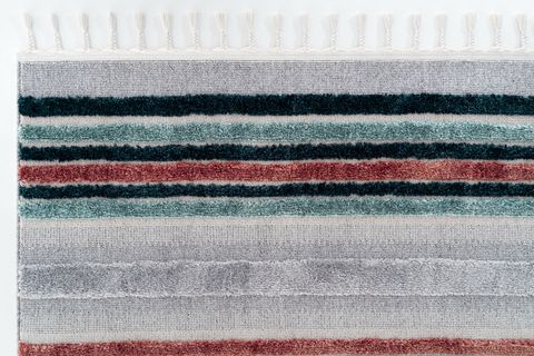 EKO HALI TERAZZO TRZ 02 MULTY RENKLİ HAV TOZ VERMEZ ETNİK ÖRGÜ DESEN YUMUŞAK DOKULU MODERN İSKANDİNAV TARZI HALI 80X150