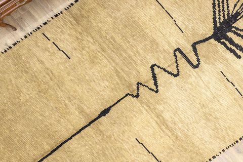 SOHO ANTİQ LAND ART FİGÜRLÜ YÜN HALI, 259X450