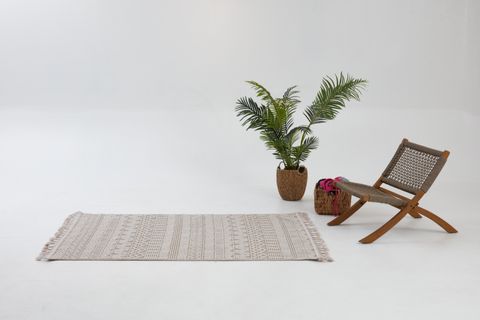4K INFİNİTY COLLECTİON MODERN MAKİNE HALISI 14, BEİGE, 80X150 CM