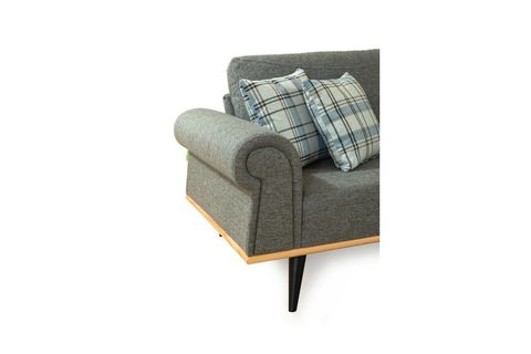 QUATTRO KOLTUK TAKIMI GRİ TURUNCU