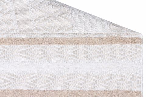 DUBLIN DBL PAMUK HALI 02, CREAM BEİGE, 120X180