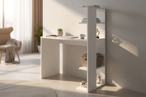 LAVO KİTAPLIKLI ÇALIŞMA MASASI