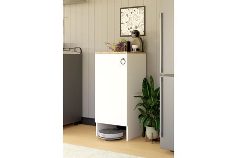 KABİ TEK KAPAKLI ÇOK AMAÇLI DOLAP, BEYAZ