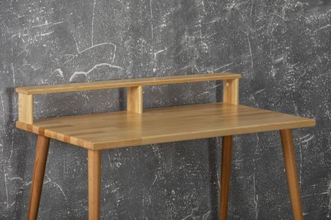 WOODFACE KELLY ÇALIŞMA MASASI, DOĞAL AHŞAP, NATUREL