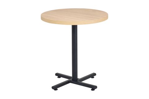 PAYAS METAL AYAK MUTFAK BAHÇE BALKON BİSTRO VE CAFE MASASI, 70X70 CM, NATUREL SİYAH