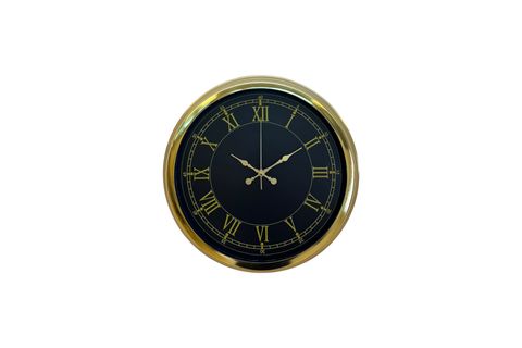 LUXURY GOLD METAL DUVAR SAATİ 40 CM