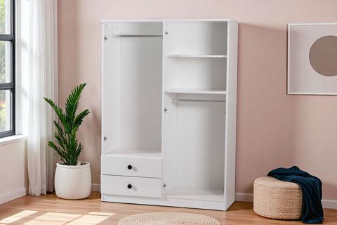 KİNG AYNALI GARDIROP, 4 KAPAKLI