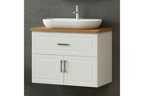 SANYA ALT BANYO DOLABI, BEYAZ, 85 CM
