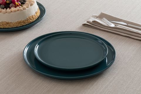 KİTCHEN ESSENTİALS STONEWARE PASTA TABAĞI 22 CM, MAVİ
