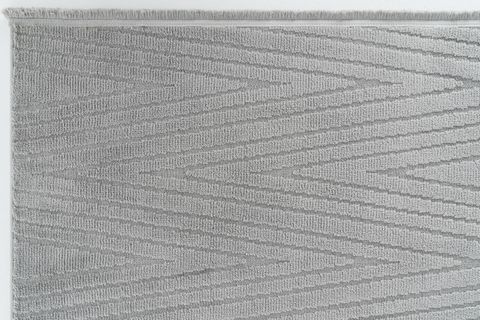  NEWYORK COOL KESME HALI 3107, YUMUŞAK TUŞELİ, GRİ, 120X300