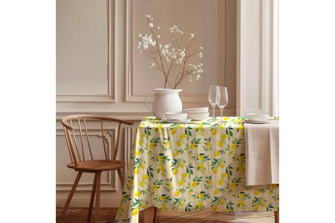 LEMON PAMUK MASA ÖRTÜSÜ, 150X200 CM