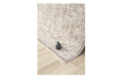 VİNTAGE ESKİTME DESENLİ DOKUMA MAKİNE HALISI, BEJ, 160X240, 10200