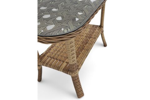 MOVA RATTAN İKİLİ BAHÇE MOBİLYASI, AÇIK KAHVE