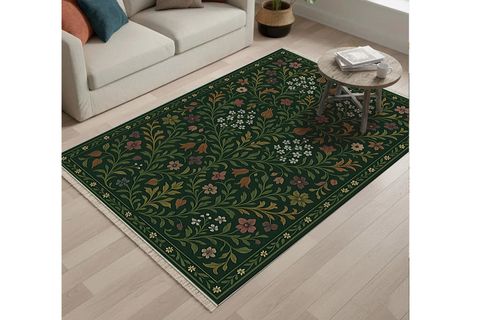 GİZEMLİ ORMAN VİNTAGE DOKUMA TABAN HALI, 387 YNG, 60X120 CM