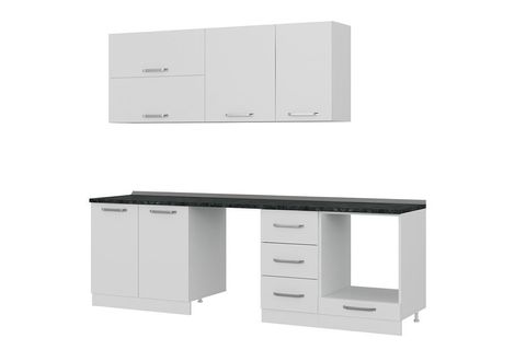 MİNAR 255 CM MUTFAK DOLABI BEYAZ 255 B14