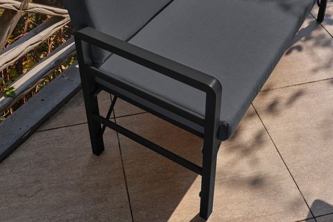 PANDORA KATLANIR BALKON BAHÇE KOLTUĞU, SİYAH ANTRASİT