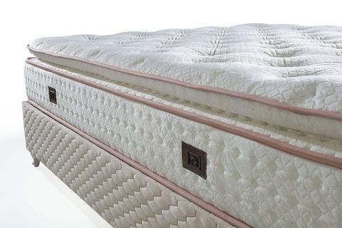 ULTRA NATURAL TAVŞAN TÜYÜ PELUŞ GERÇEK PEDLİ YAYLI YATAK, 160X200