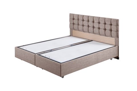 VENEDİK BAZA BAŞLIK LETTO YATAK SETİ, KAHVERENGİ, 180X200