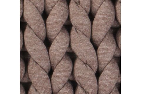 CHUNKY EL ÖRGÜ YASTIK, VİZON