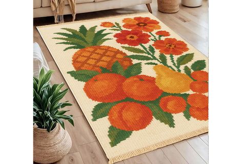 FRUİT BASKILI DOKUMA TABAN HALI, 245 YNG, 120X180  CM