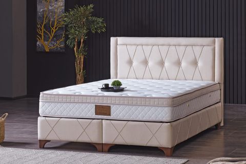 ALİCE PLUS BAZA BAŞLIK YATAK SETİ, 160X200